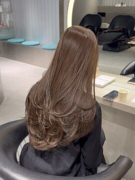 ロンドウル 熊本(Lond ulu) 韓国ヘア/ブリーチなし/顔周りカット/レイヤーカット/