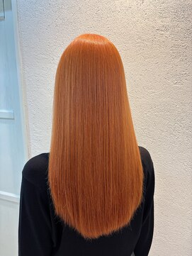 コード 四条河原町駅店(CHORD) オレンジカラー/オレンジベージュ/ブリーチカラー/四条/河原町