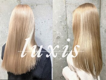 ラグシス 美髪ストレート(Luxis)の写真/【髪質改善を本気でやりたい方に】特許取得済のエアーストレート。風(エアー)とブロー技術で新しい縮毛矯正