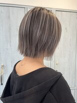 ロテ(LOTE.)&nbsp;着物ヘア/大人ガーリー/ダークアッシュ/似合わせカット/一宮