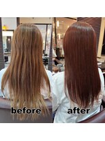 モンド ヘアクリエーション 西田店(monde hair creation)&nbsp;【monde】before × after × 髪質改善