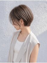 シェル 吉祥寺(shell)&nbsp;くびレイヤーエモージュグレージュカラーくびれショート/吉祥寺