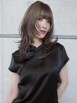 ニコフクオカヘアーメイク(NIKO Fukuoka Hair Make)&nbsp;[NIKO]グレージュ/ダブルカラー/ハッシュカット/ベージュカラー