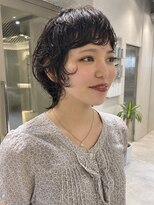 ムクコア(Muk CORE) 川崎くびれハンサムマッシュショートウルフボブパーマ