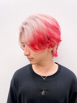 マール 矢場町(MARL)&nbsp;ホワイト×レッド エンドカラー