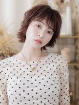 ENOAhair&spabyCOVERHAIR【ショート/白髪染め ぼかし/ヘッドスパ】【10/1開店(予定)】&nbsp;外ハネくびれの大人ウルフ/川口/30代/40代/50代