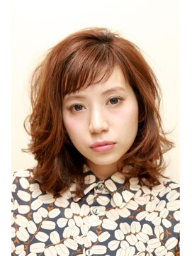 スタジオ 渋谷 原宿(Stujio) 大人可愛い☆ショートバング＋ゆるふわミディ☆