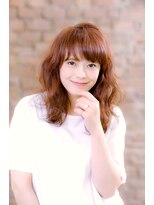 アイビー 吉祥寺(aivee)&nbsp;<aivee>くすみカラーの 無造作ウェーブセミロング