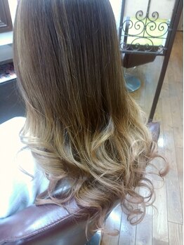 ヘアー シュシュ(Hair chouchou)の写真/《新規☆カット+カラー¥9240～》頭皮や髪に優しい本物志向のオーガニック薬剤♪うる艶な仕上がりに感動…☆