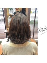 パドトロワ(Pas de trois)&nbsp;新潟×コールドパーマ×朝楽ウェーブパーマ×ウェット仕上げ