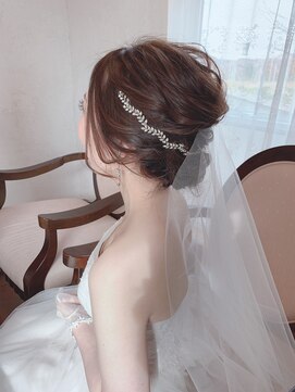ピエドプールポッシュ(PiED DE POULE POCHE) * wedding hair * 挙式