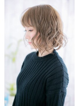 ミック ヘアアンドビューティー 大山店(miq  Hair&Beauty) ふわくしゅっ♪立体感あるルーズカールb