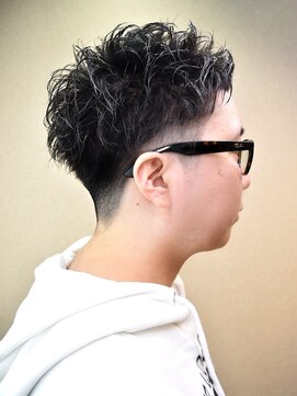 ヘアスタジオヘーフリヒ(HAIR STUDIO HoFLICH) ☆ニュアンスショート/メンズパーマ/夏髪/モテ髪☆