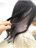 インナーカラー、ホワイトアッシュ