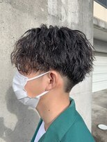 フォルテ 草薙店&nbsp;ツイストスパイラルパーマ　センターパート