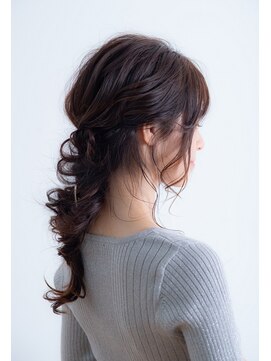 ユニックス モザイクモール港北店(UNIX) 【UNIX港北】大人っぽ編みおろしヘア#ヘアセット