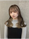 初カラーは前髪インナーカラーとインナーカラーで決まり！！