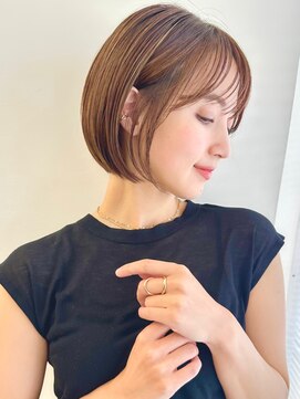 ミチオ ノザワ ヘアサロン ギンザ(Michio Nozawa HAIR SALON Ginza) 似合わせカット×小顔丸みボブ