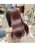 髪質改善ST/縮毛矯正/トリートメント/パールピンク