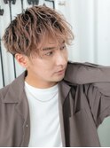 外国人風グラデーションツイスパでエアー感マッシュD上尾
