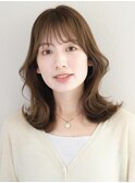 似合わせ イメチェンヘアスタイル ハッシュカット フルバング