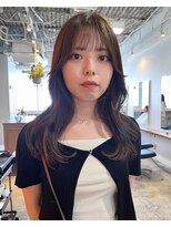 グリーン 渋谷(green)&nbsp;黒髪/グレーベージュ/ボブ/レイヤー/前髪カット/髪質改善