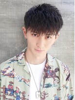 ブルーダー(Bruder)&nbsp;ショートツイストスパイラルパーマ　波巻き　グランメゾン風