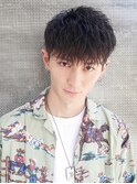 ショートツイストスパイラルパーマ 波巻き グランメゾン風