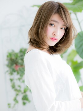 プリモア サロン ハナレ 綾瀬(primoA salon HANARE) 綾瀬/髪質改善/斜めバング×外国人風カラー×ボブパーマi