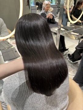 ロンドローズ 名古屋(Lond damaskRose) 顔周り ダブルカラー 名駅 ブリーチ 髪質改善 ボブ 韓国526