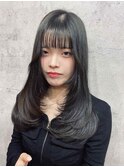 【スタイリスト松下】グレージュレイヤーカット