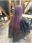 ハイトーン×派手髪×ラベンダーカラー