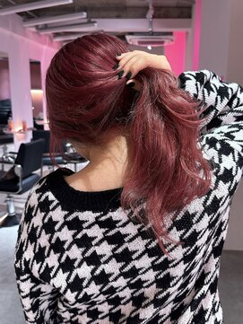 ダズリングディア(Dazzling Deer) レッドカラー/チェリーレッド/ワインレッド/ワンブリーチカラー