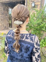 美容室 ルチア ハワイ(Luccica HAWAII)&nbsp;あみおろしアレンジ