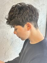 ニアウ 高崎店(Niau)&nbsp;高崎メンズカットパーマツイストスパイラルパーマショート眉毛