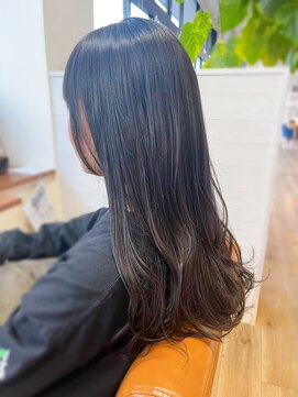 ヘアーブランドジン ティアラ(HAIR BRAND Jin Tiara) 艶髪ロングスタイル【松山美容室】
