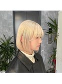 レイヤーカットナチュラルハイトーンデザインカラー[立川駅]