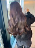 【Aloa横浜】透明感ラベンダーグレージュ