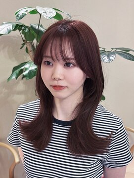 マキュムドオリ 並木通り(MAQUM) 【Rei限定】くびれミディ×髪質改善カラー(TR込)