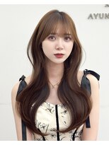 アマトウキョウ アユンチェ(AMA TOKYO×AYUNCHE) 韓国ヘア_レイヤースタイル