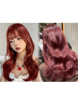 ブリーチなしでも思い通りの色味に★ブリーチならではの透明感が叶うダブルカラーもおすすめ！[大宮]