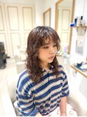 くりくりロングパーマ♪