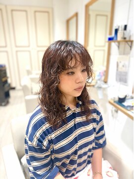 アルクバイネオリーブ 荻窪店(arc by neolive) くりくりロングパーマ♪