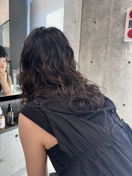 キーチェ 梅田中崎町(keych) ロングパーマ/ウェーブミディアム[中崎町/梅田駅］