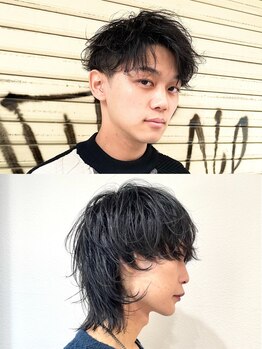 ノブレス(NOBLESSE)の写真/メンズの方も大歓迎!メンズstyle,【マッシュ、ウルフ、スキンフェード】なんでもお任せください◎