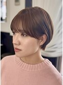 大人マッシュショート◎ナチュラルブラウン◎高松