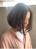 【＋ONE 自由が丘】前下がりの大人ボブ