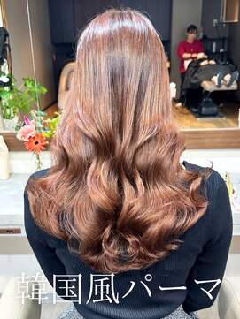 アミー 池袋(Ammy) コテ巻き風パーマ /韓国風パーマ/デジタルパーマ/レイヤーカット