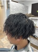 『宇城市｜ツイストスパイラルパーマ』