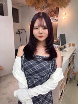 ヴィンス(vince) レイヤーカット/暖色カラー/韓国ヘア